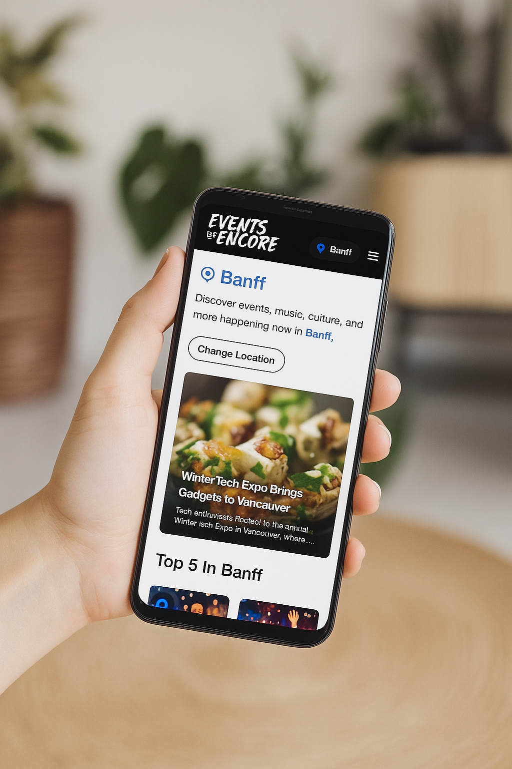 Events By Encore App